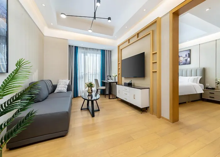 Doria Home International Apartment -Guangzhou Huijin Ifc Keyun Road Metro Branch-Canton Fair Free Shuttle