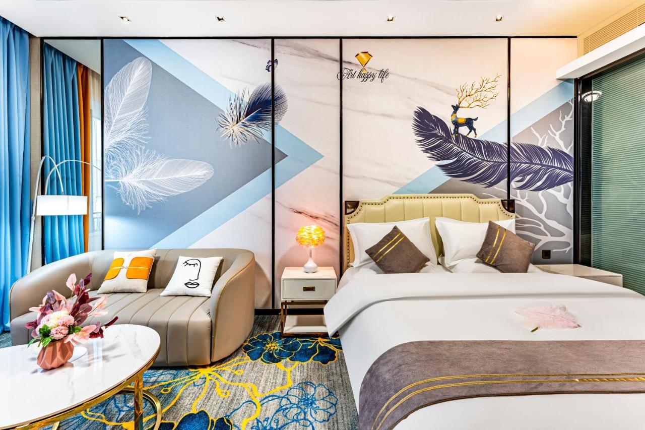 Qingman Zhujiang New Town East Railway Station Branch Aparthotel Canton