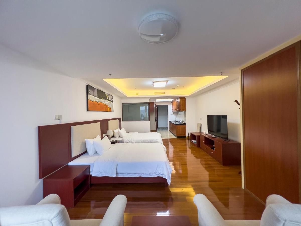 Zhicheng Leader Tour International Apartment-the Legend Building-free Shuttle Bus For Fair-1mins To Line5 Stn Hotel 2*