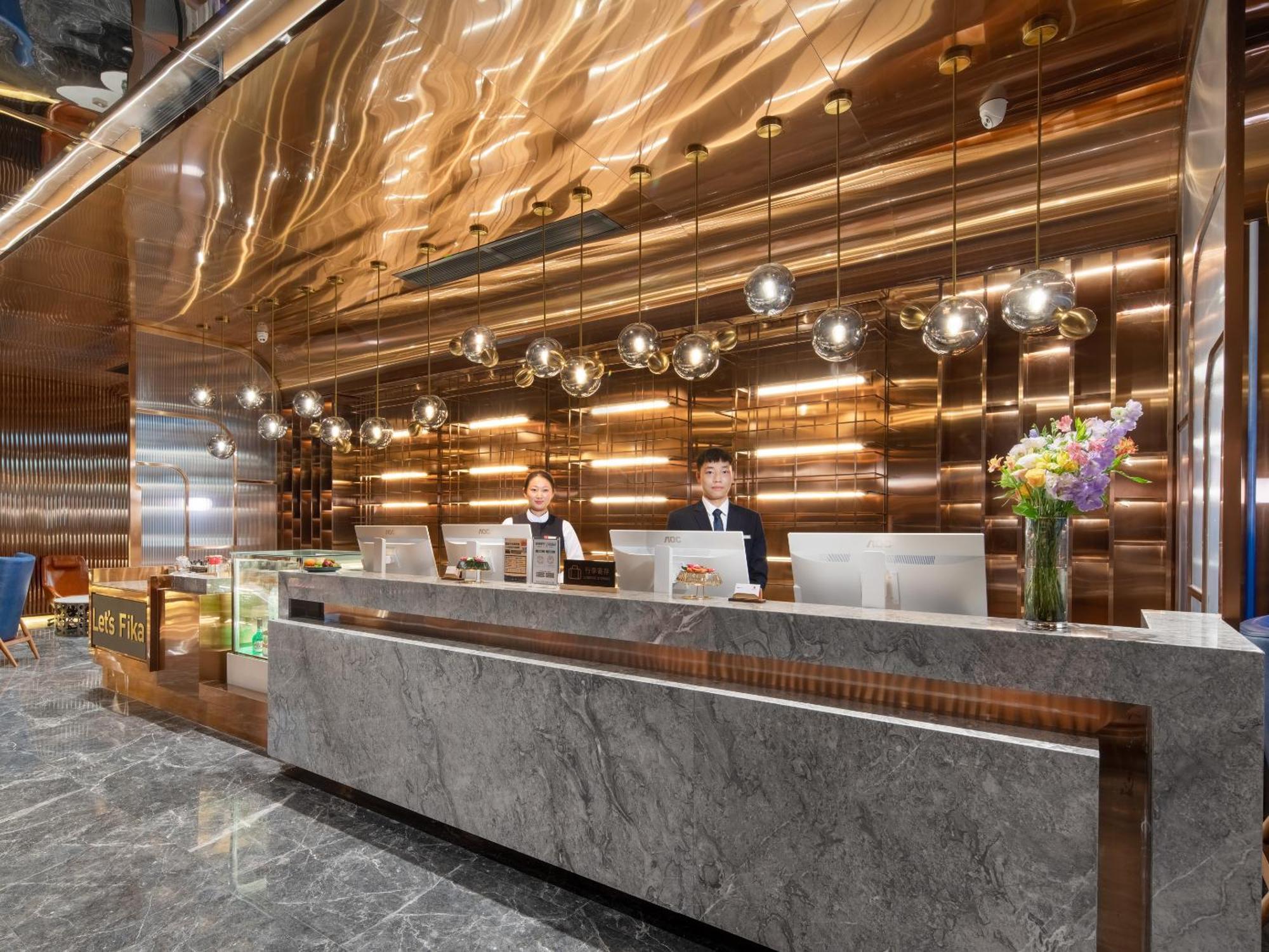 Hotel Echarm International Hotel Zhujiang New Town Wuyangcun Metro Station - Free Deliver Service To Canton Fair Complex Once A Day During Canton Fair Period Guangzhou