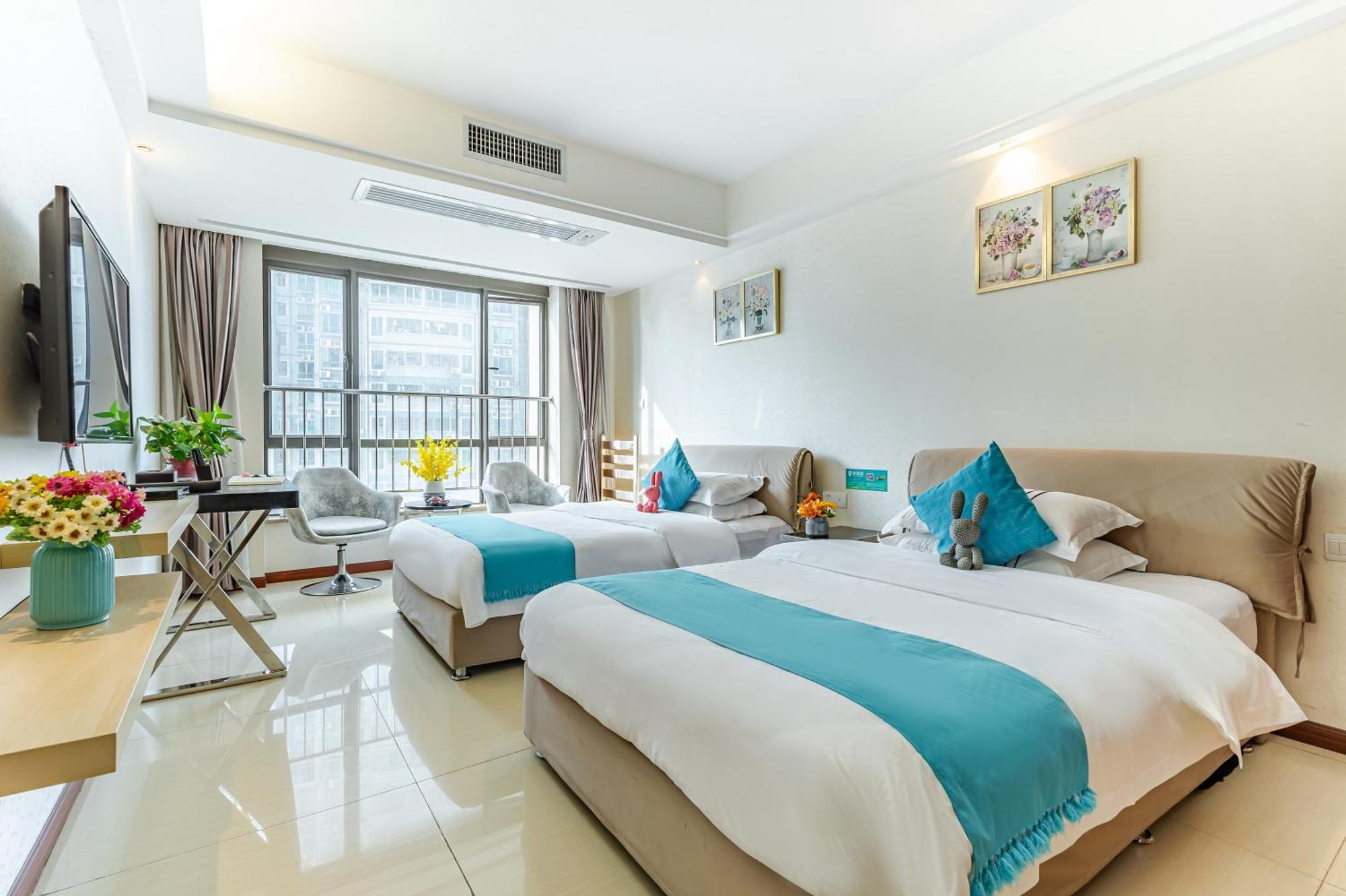 Waifiden Apartment Min Jian Financial Building-Free Shuttle Bus During The Canton Fair Guangzhou