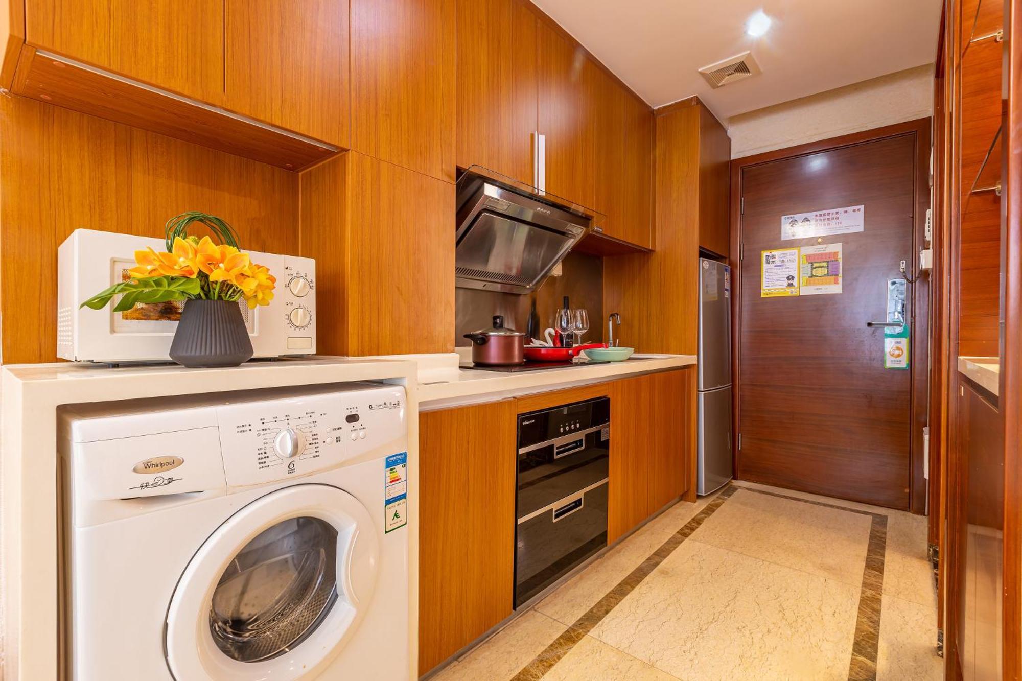 Waifiden Apartment Min Jian Financial Building-Free Shuttle Bus During The Canton Fair Apartamento