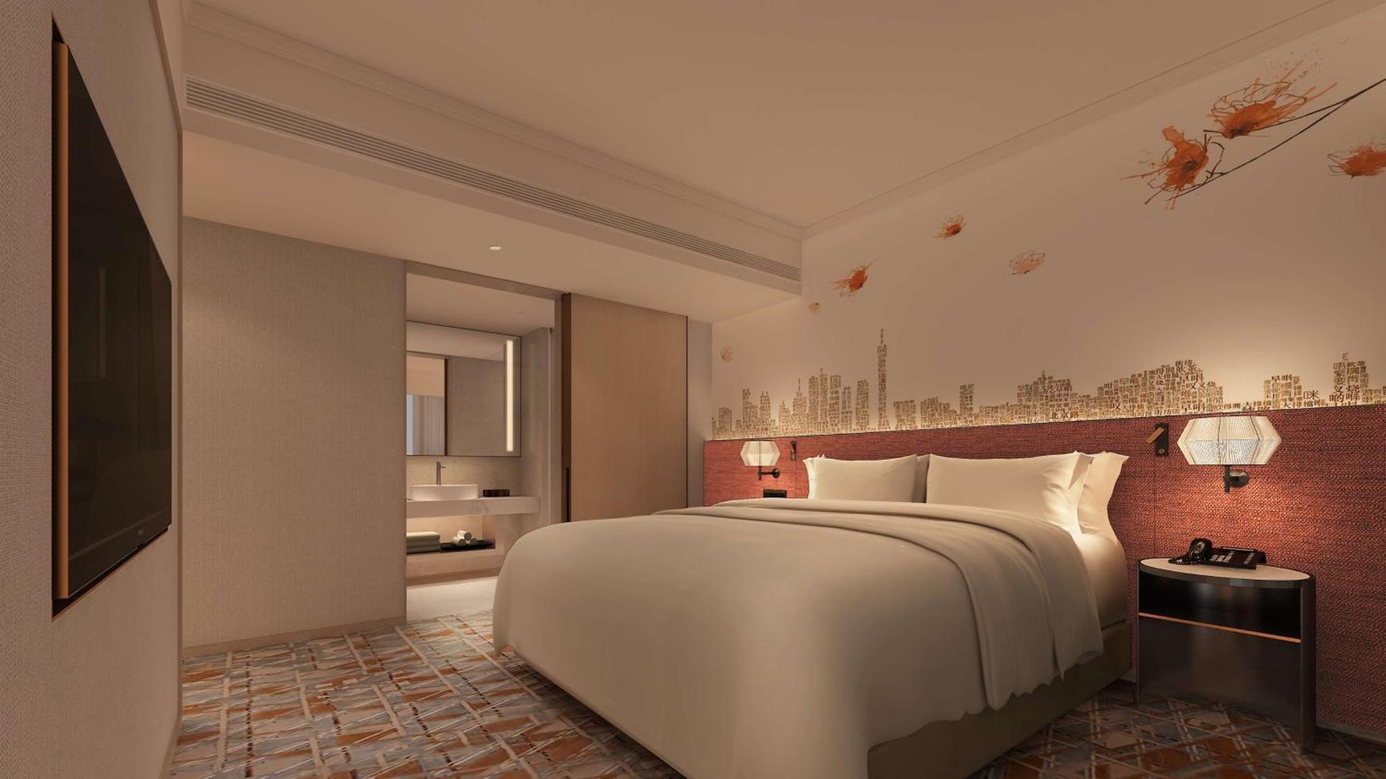 Hilton Garden Inn Guangzhou Tianhe - Free Shuttle Bus To Pazhou During Canton Fair Period And Buyers Registration Counter Available Hotel 4*