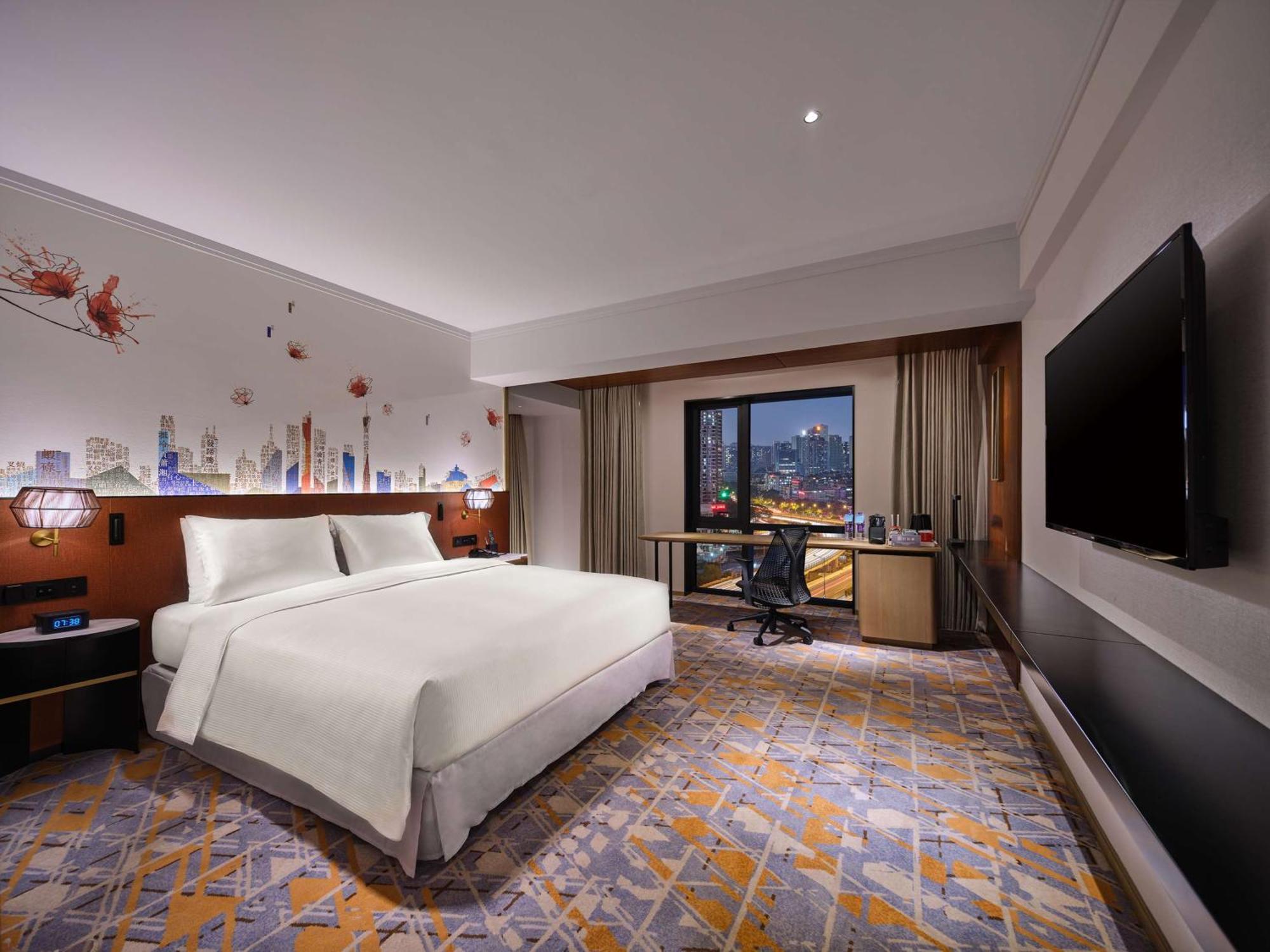 Hilton Garden Inn Guangzhou Tianhe - Free Shuttle Bus To Pazhou During Canton Fair Period And Buyers Registration Counter Available Hotel Guangzhou