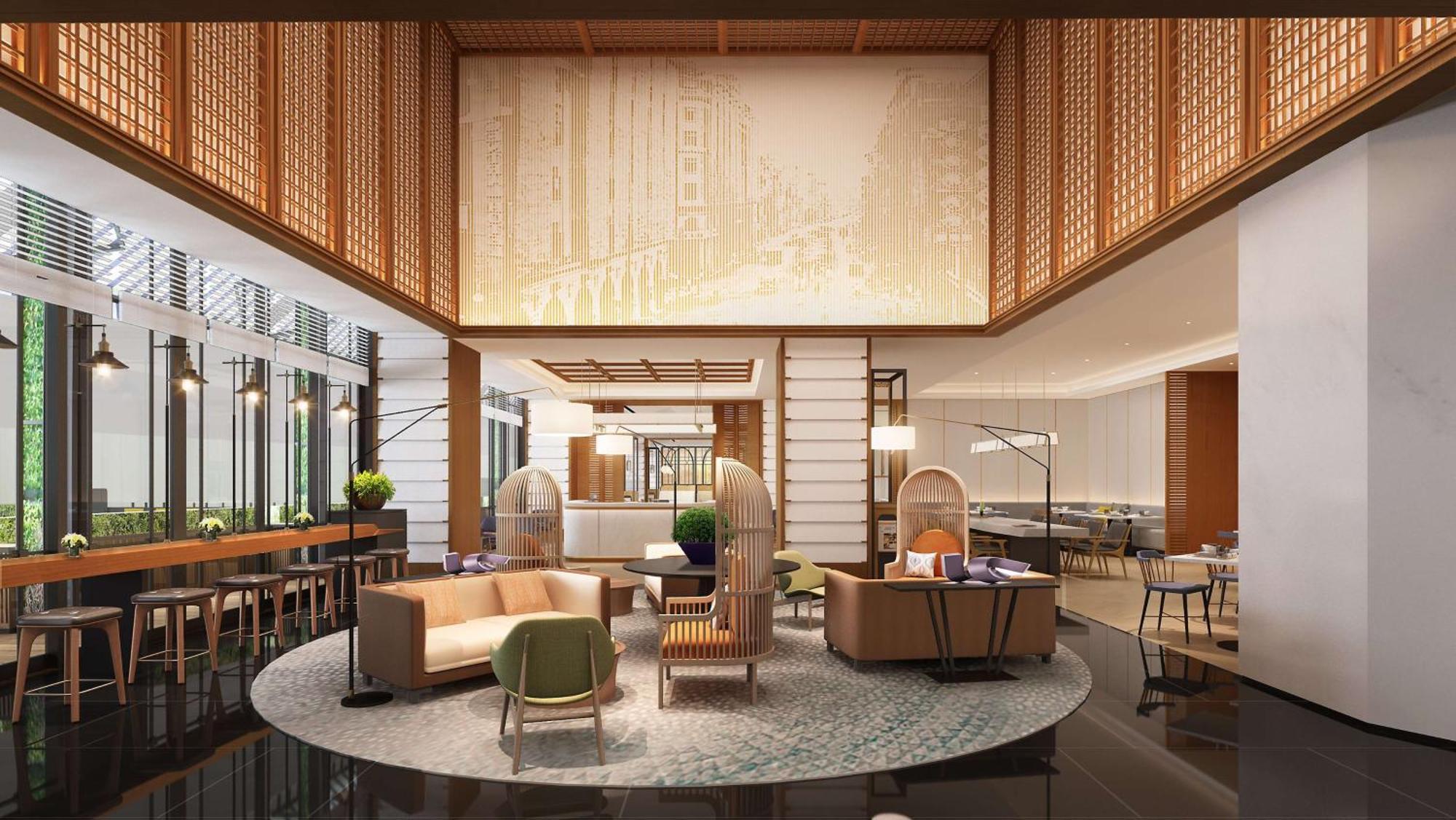 Hilton Garden Inn Guangzhou Tianhe - Free Shuttle Bus To Pazhou During Canton Fair Period And Buyers Registration Counter Available Hotel 4*