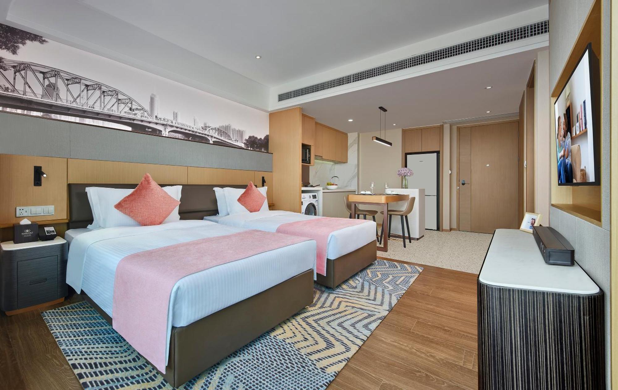 Somerset Bio-island Guangzhou-canton Fair Free Shuttle Bus Apartment Guangzhou