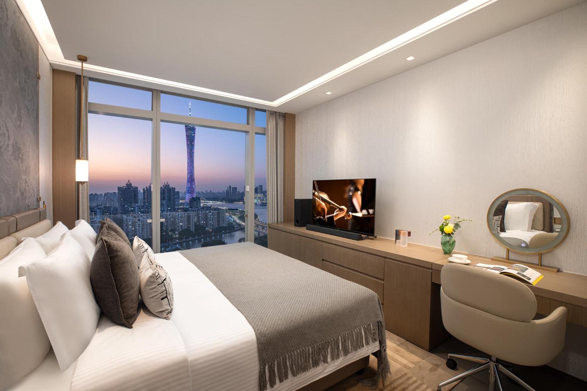 Ascott Pazhou - Free Shuttle Between And Exhibition Center During Fair & Exhibitor Registration Counter Apartemen *