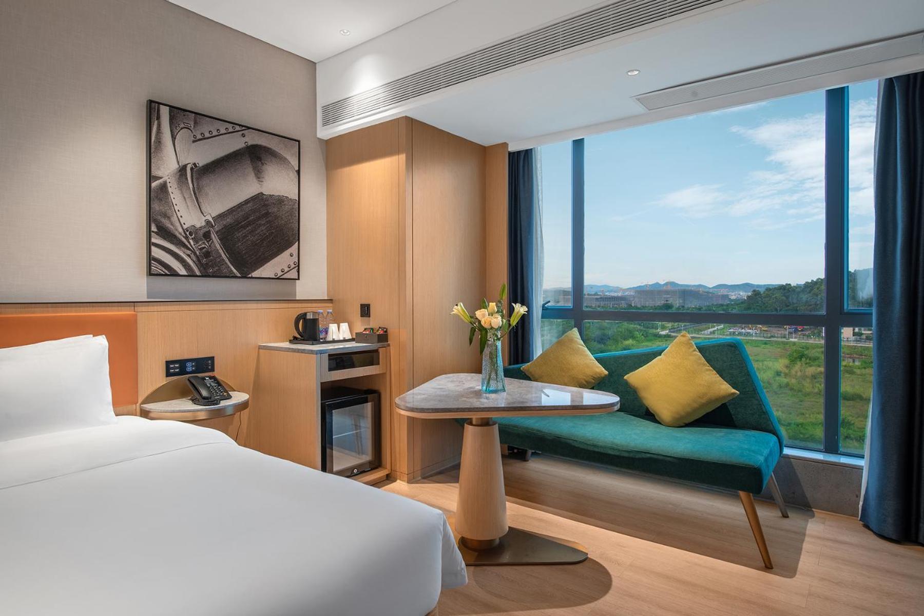 Hotel Rezen Select Guagnzhou Baiyun International Airport T2 Fair Certificate Application & Free Shuttle 4*