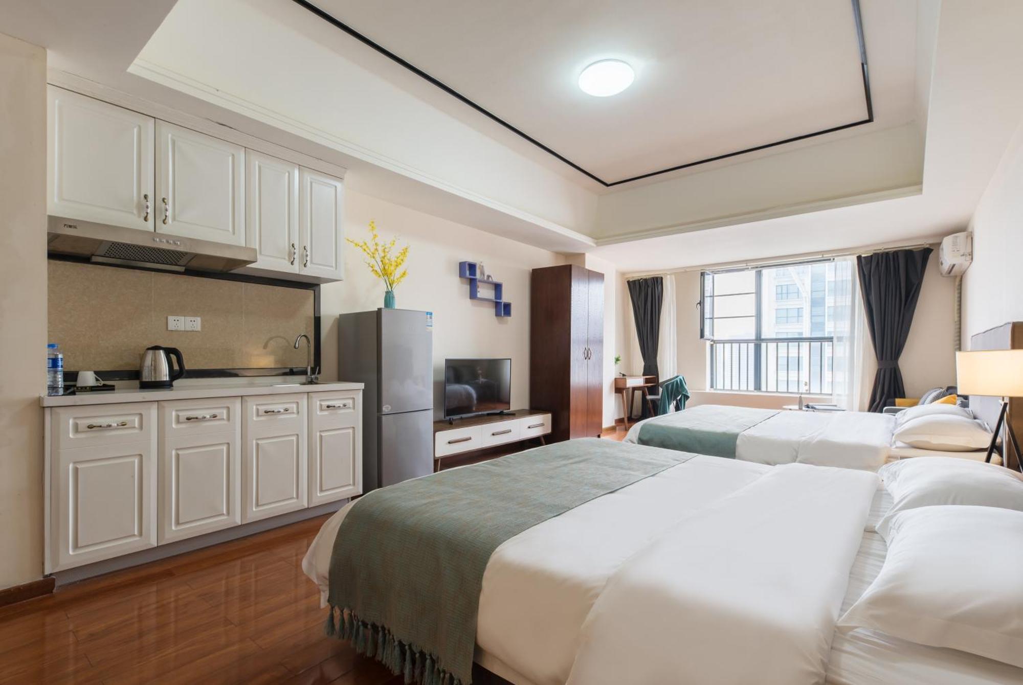 Apartment Livetour Luogang Wanda Plaza Suyuan Metro