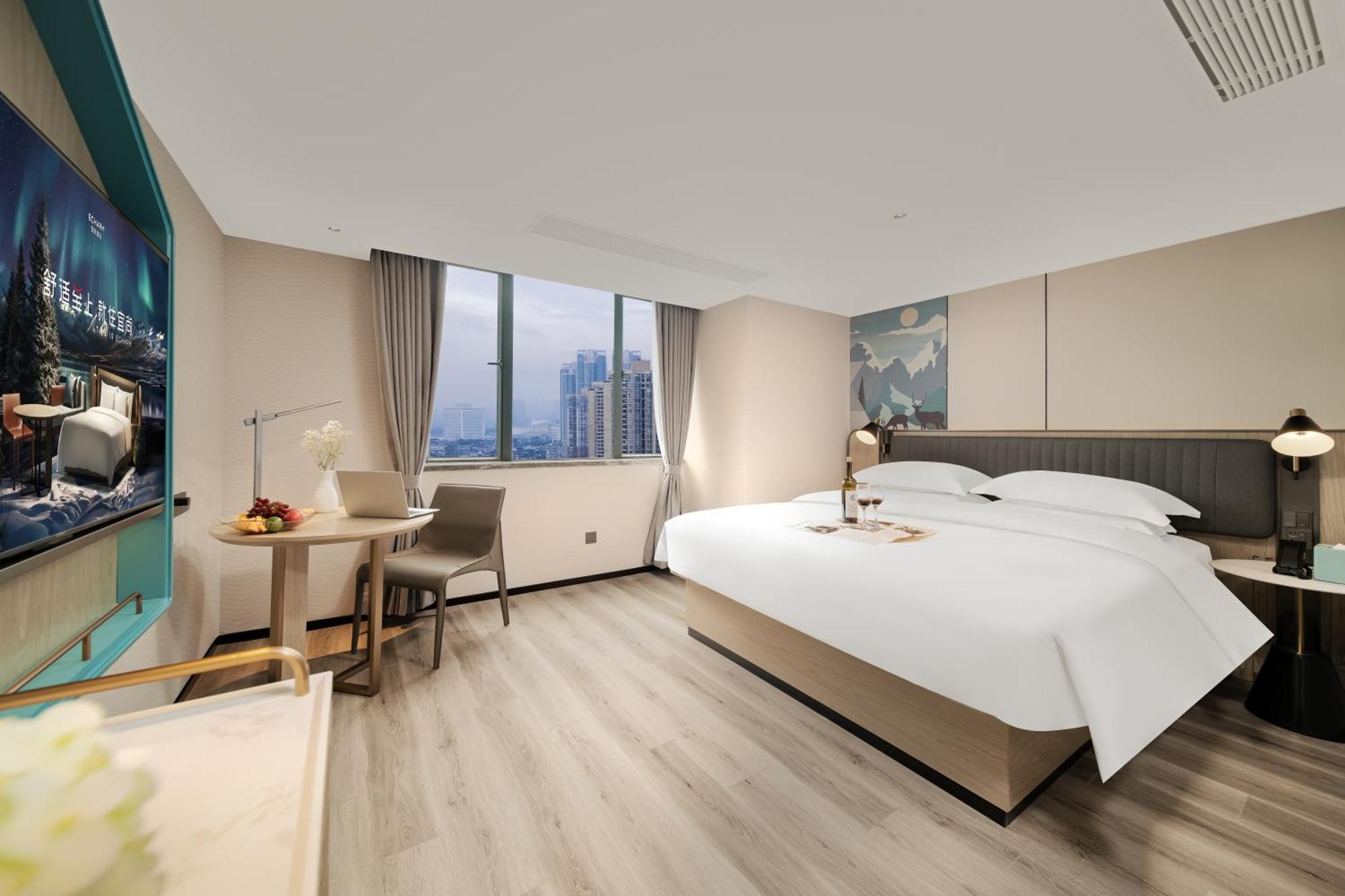 Hotel Echarm Baiyun Station Julong Metro Station