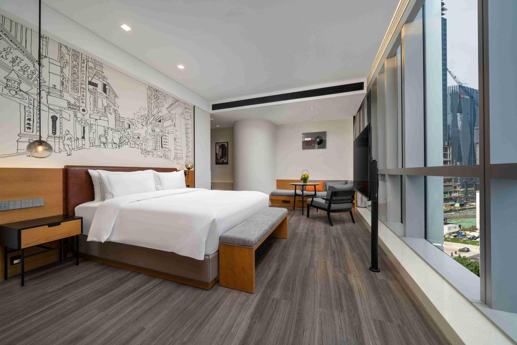 Urcove By Hyatt Tower Exhibition Center-registration Counter And Free Shuttle Bus Available During Fair Period Guangzhou