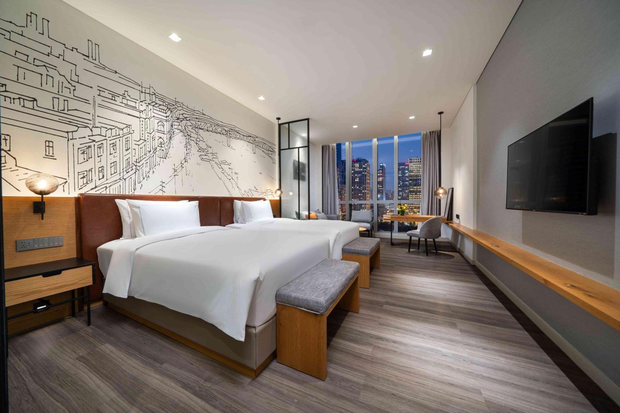 Urcove By Hyatt Tower Exhibition Center-registration Counter And Free Shuttle Bus Available During Fair Period 4* Guangzhou