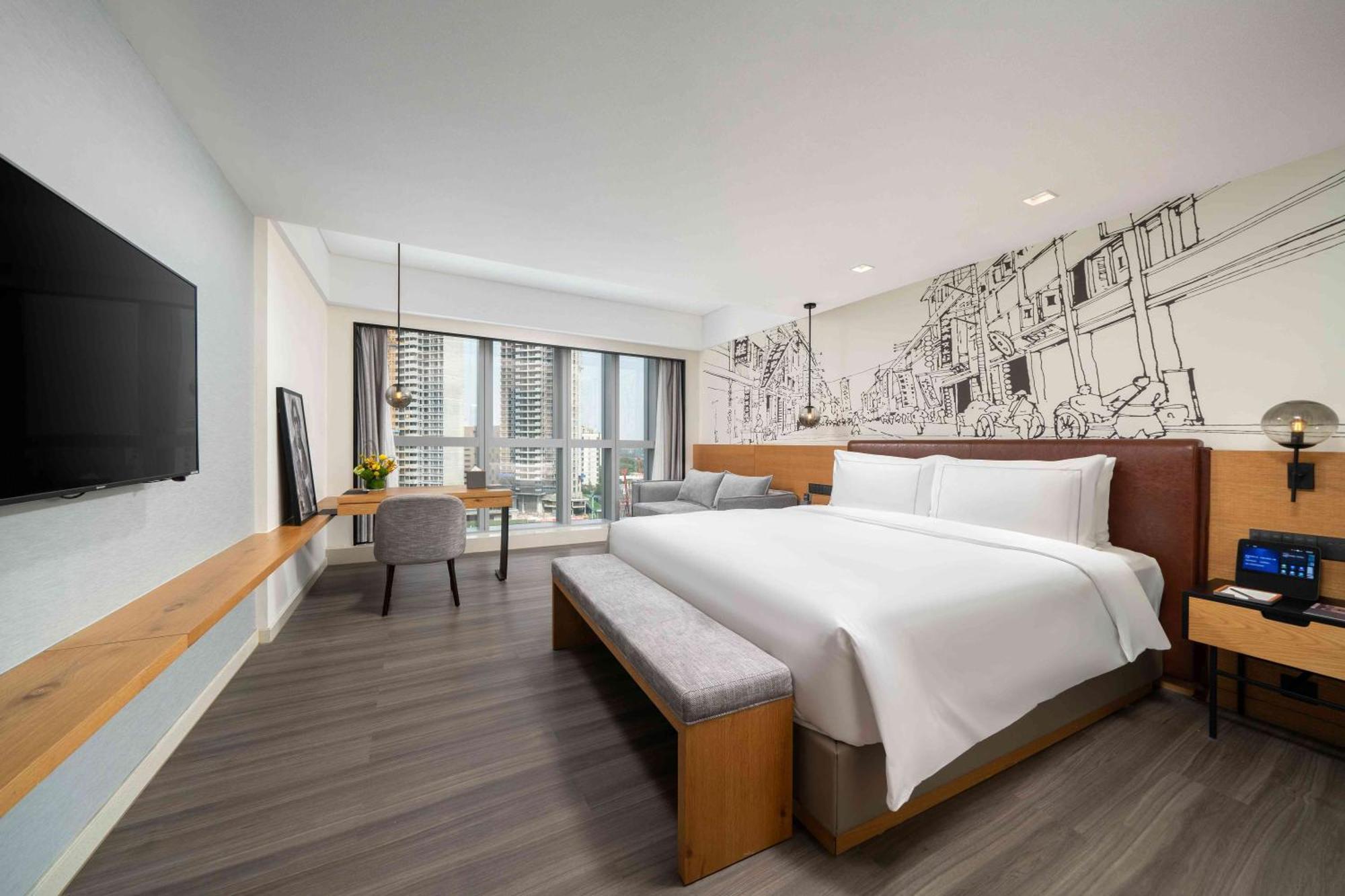 Urcove By Hyatt Tower Exhibition Center-registration Counter And Free Shuttle Bus Available During Fair Period Guangzhou