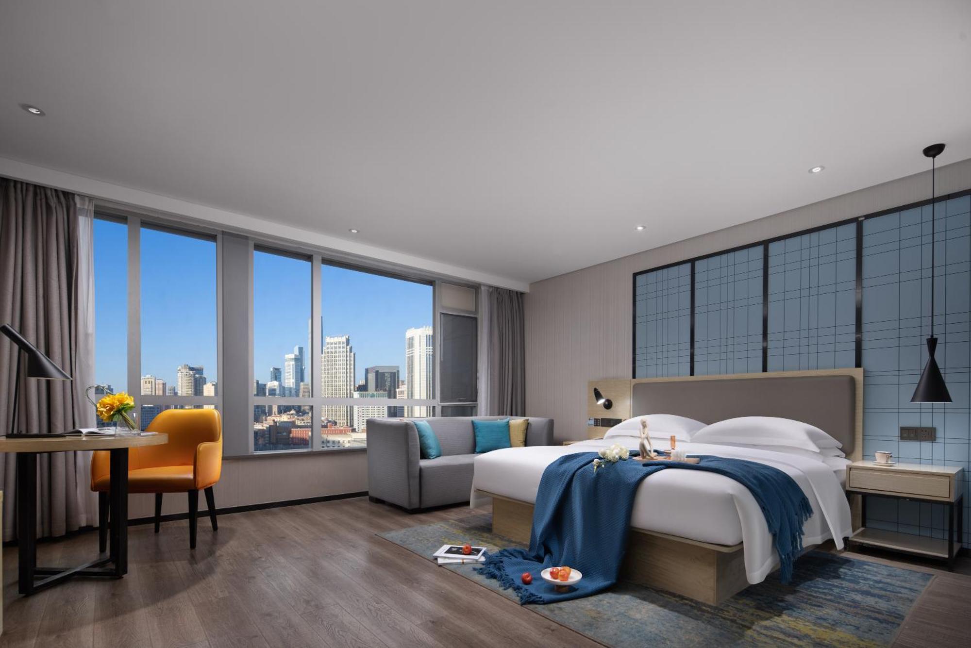 Hotel Echarm International Beijing Road Pedestrian Street Tianzi Wharf Branch - Free Shuttle Bus To Fair Complex During Fair Period