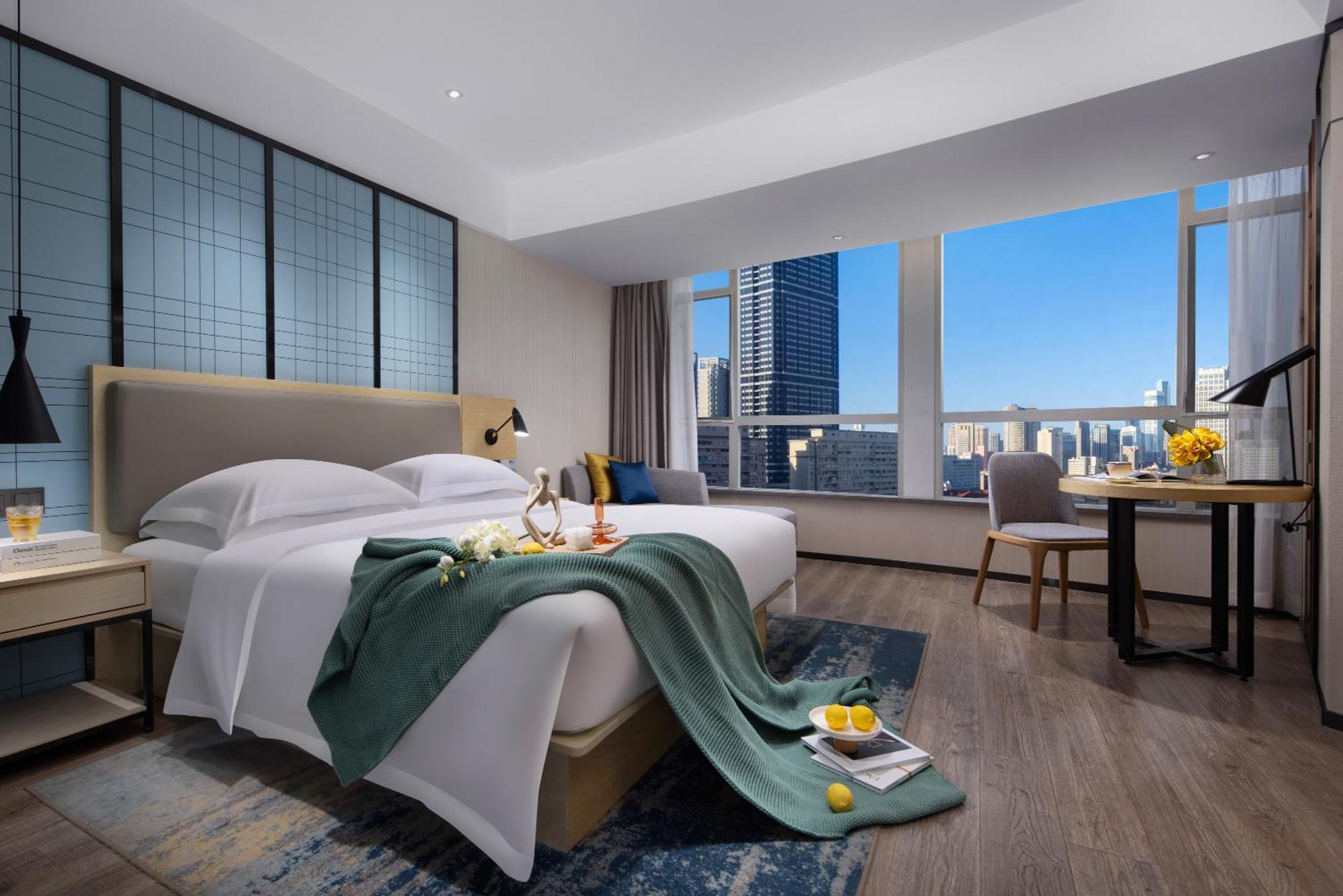 Hotel Echarm International Beijing Road Pedestrian Street Tianzi Wharf Branch - Free Shuttle Bus To Fair Complex During Fair Period Canton