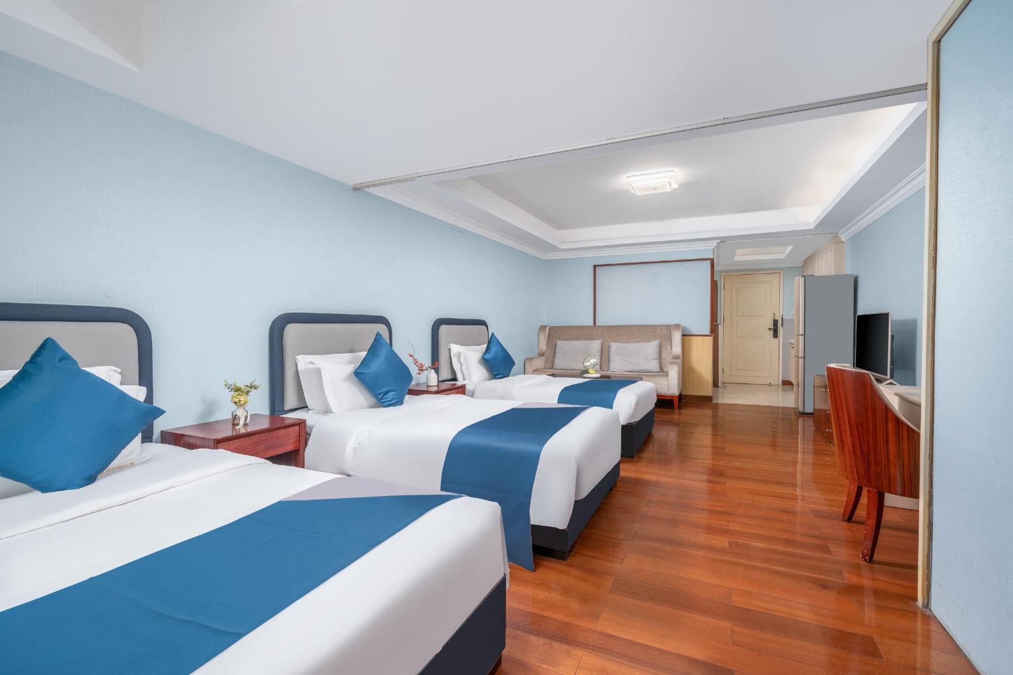 Youke Serviced Apartment1min To Line5 Taojin Stn-free Shuttle Bus During The Fair *