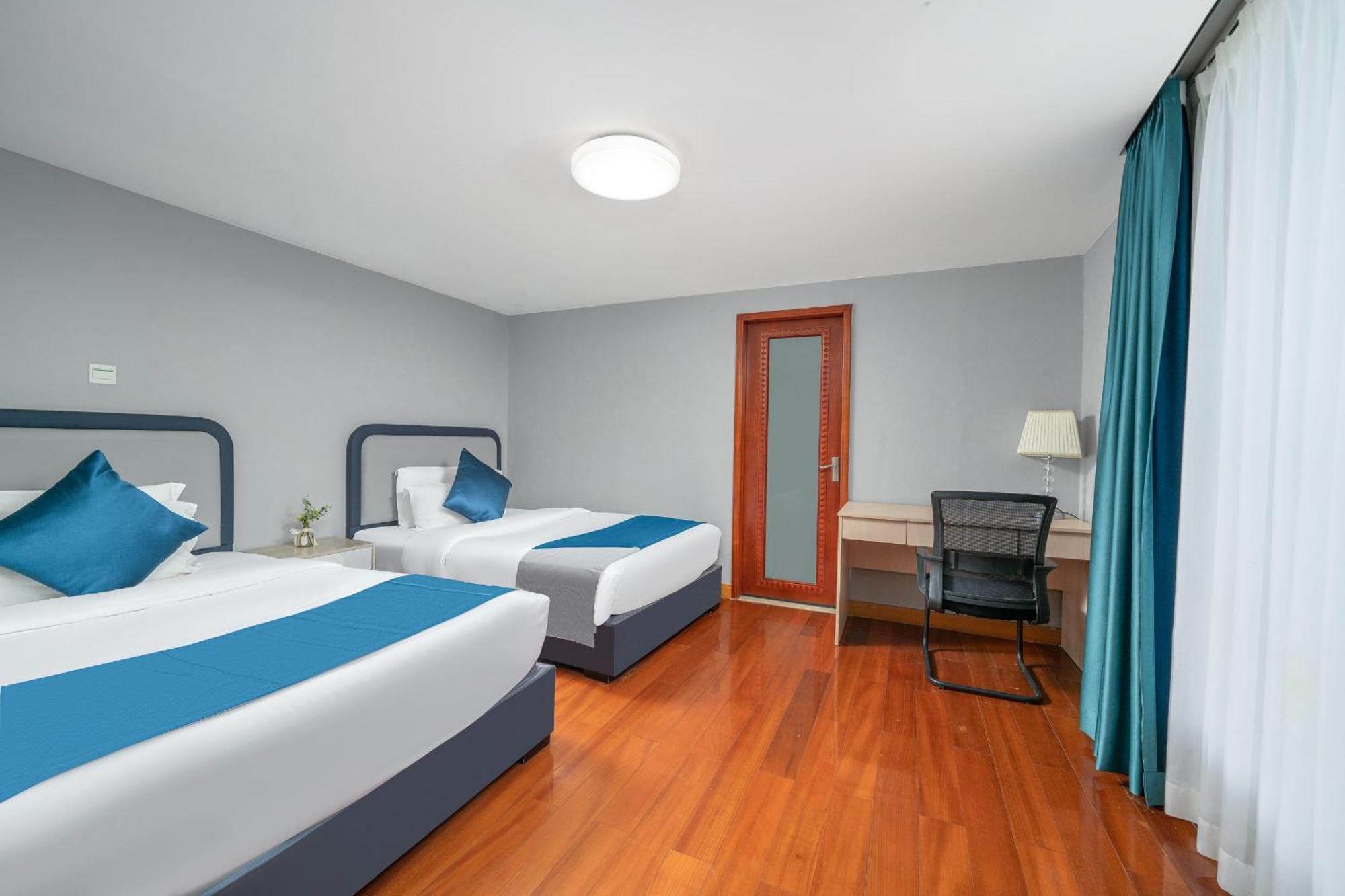 Apartment Youke Serviced Apartment1min To Line5 Taojin Stn-free Shuttle Bus During The Fair