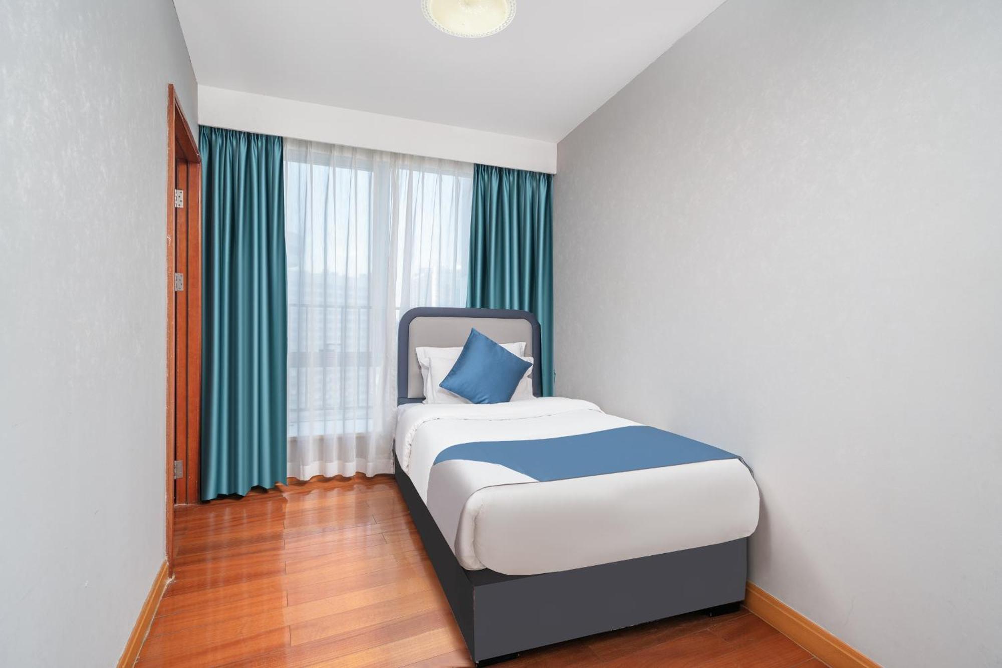 Apartment Youke Serviced Apartment1min To Line5 Taojin Stn-free Shuttle Bus During The Fair