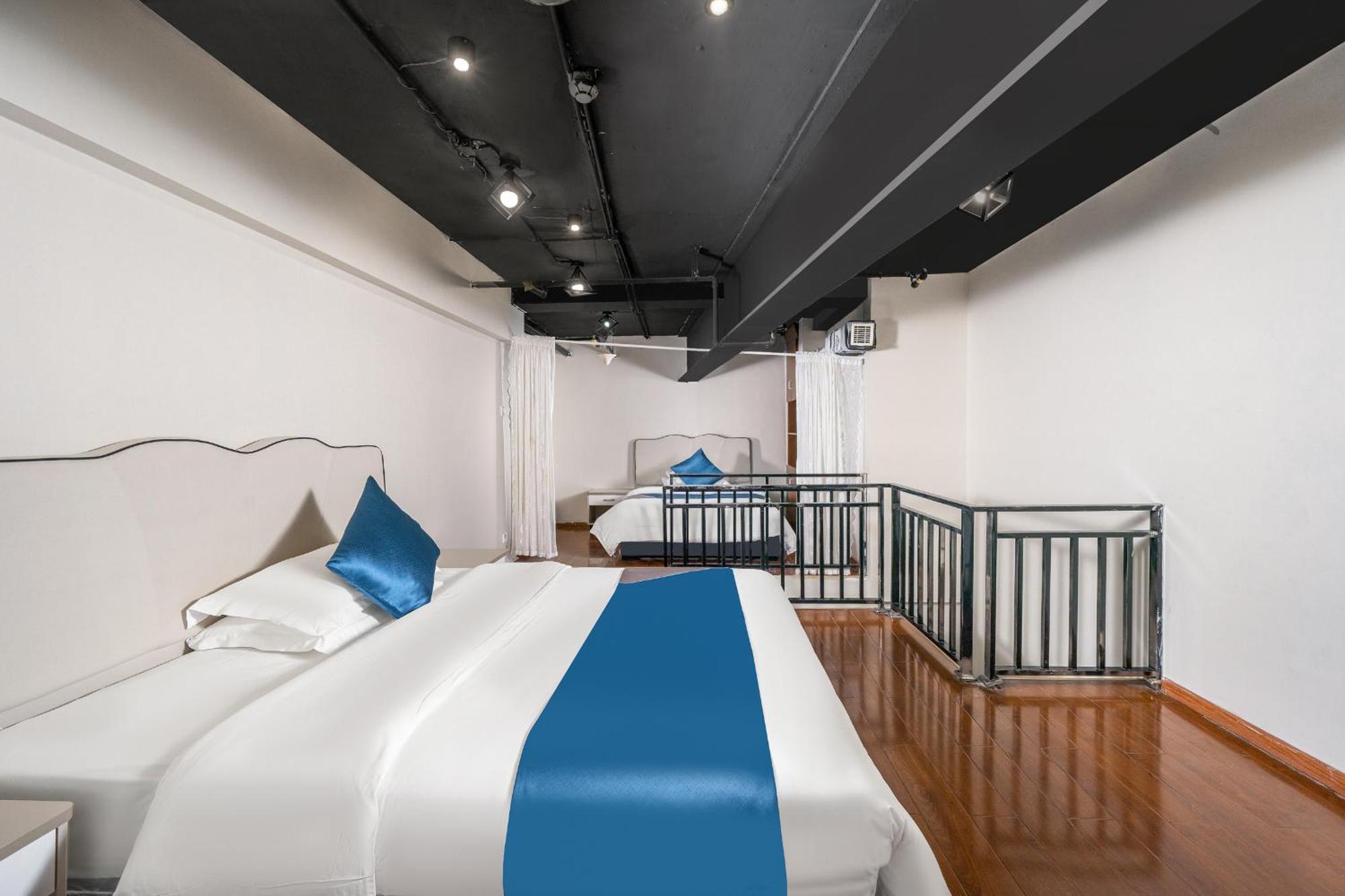 Apartment Youke Serviced Apartment1min To Line5 Taojin Stn-free Shuttle Bus During The Fair *