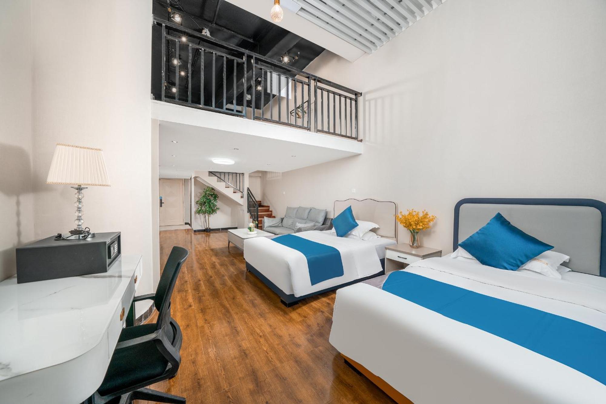 Apartment Youke Serviced Apartment1min To Line5 Taojin Stn-free Shuttle Bus During The Fair Guangzhou