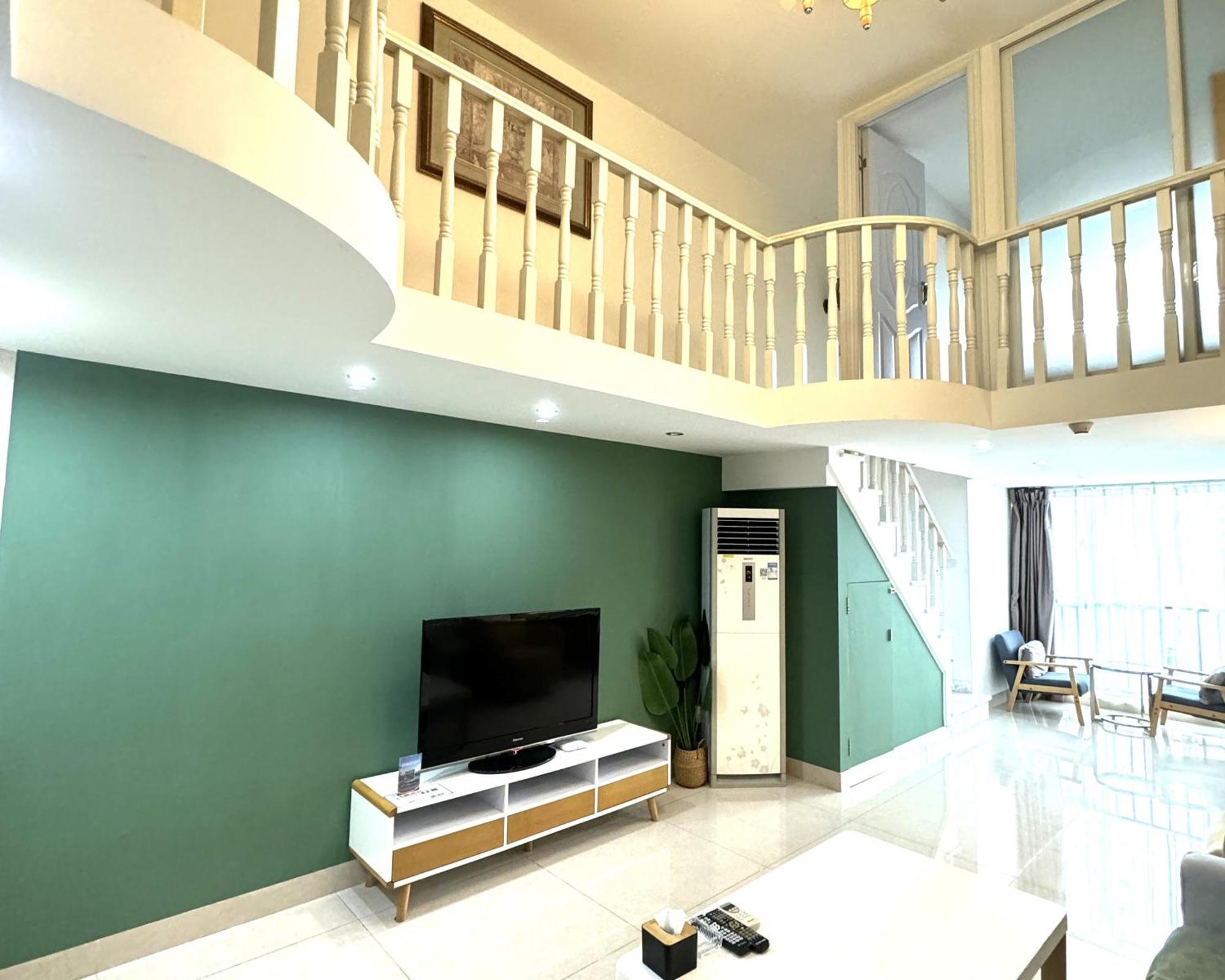 Appartamento April Fair Duplex Guagnzhou South Railway Station Min Jie Branch *