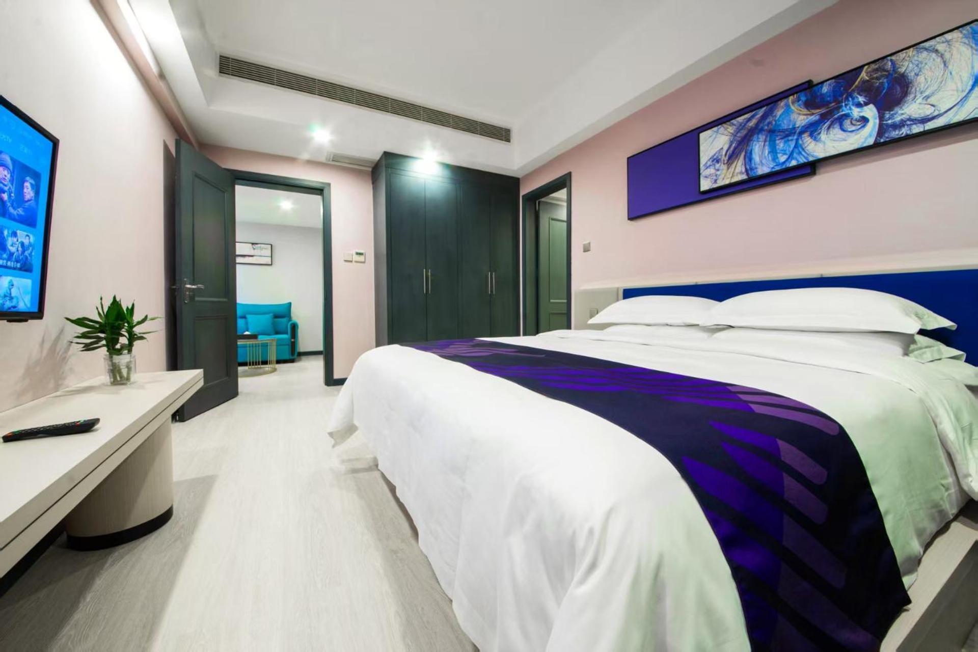 Apartamento Pazhou Poya International Fair Complex Modiesha Metro Exit B Branch - Free Shuttle Bus To Fair Complex During Fair Period