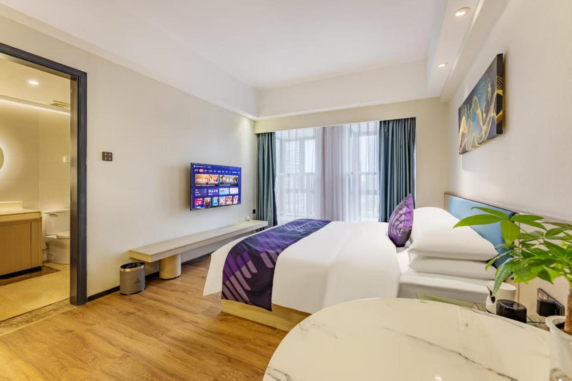 Apartamento Pazhou Poya International Fair Complex Modiesha Metro Exit B Branch - Free Shuttle Bus To Fair Complex During Fair Period *