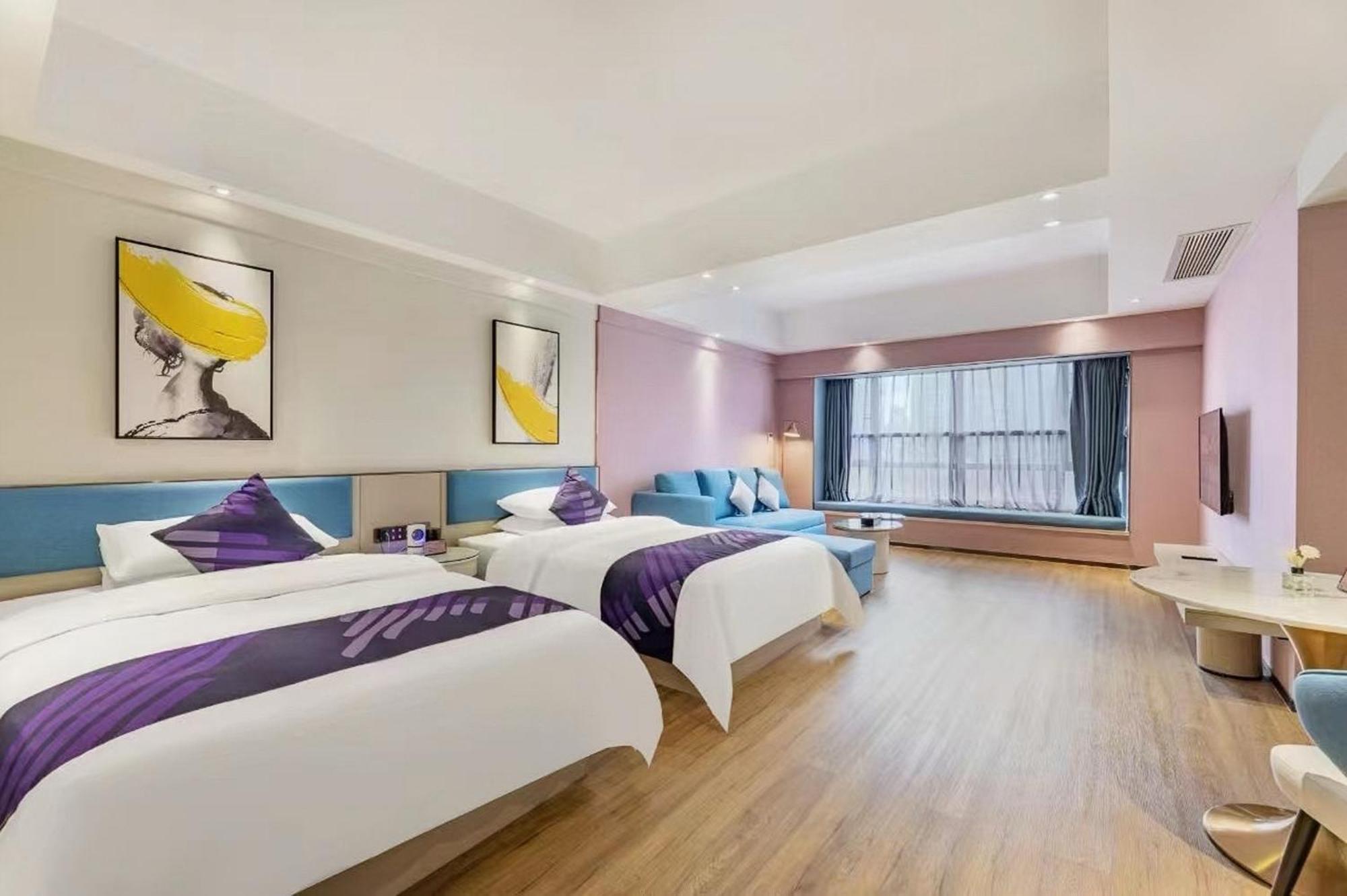 Apartamento Pazhou Poya International Fair Complex Modiesha Metro Exit B Branch - Free Shuttle Bus To Fair Complex During Fair Period Guangzhou