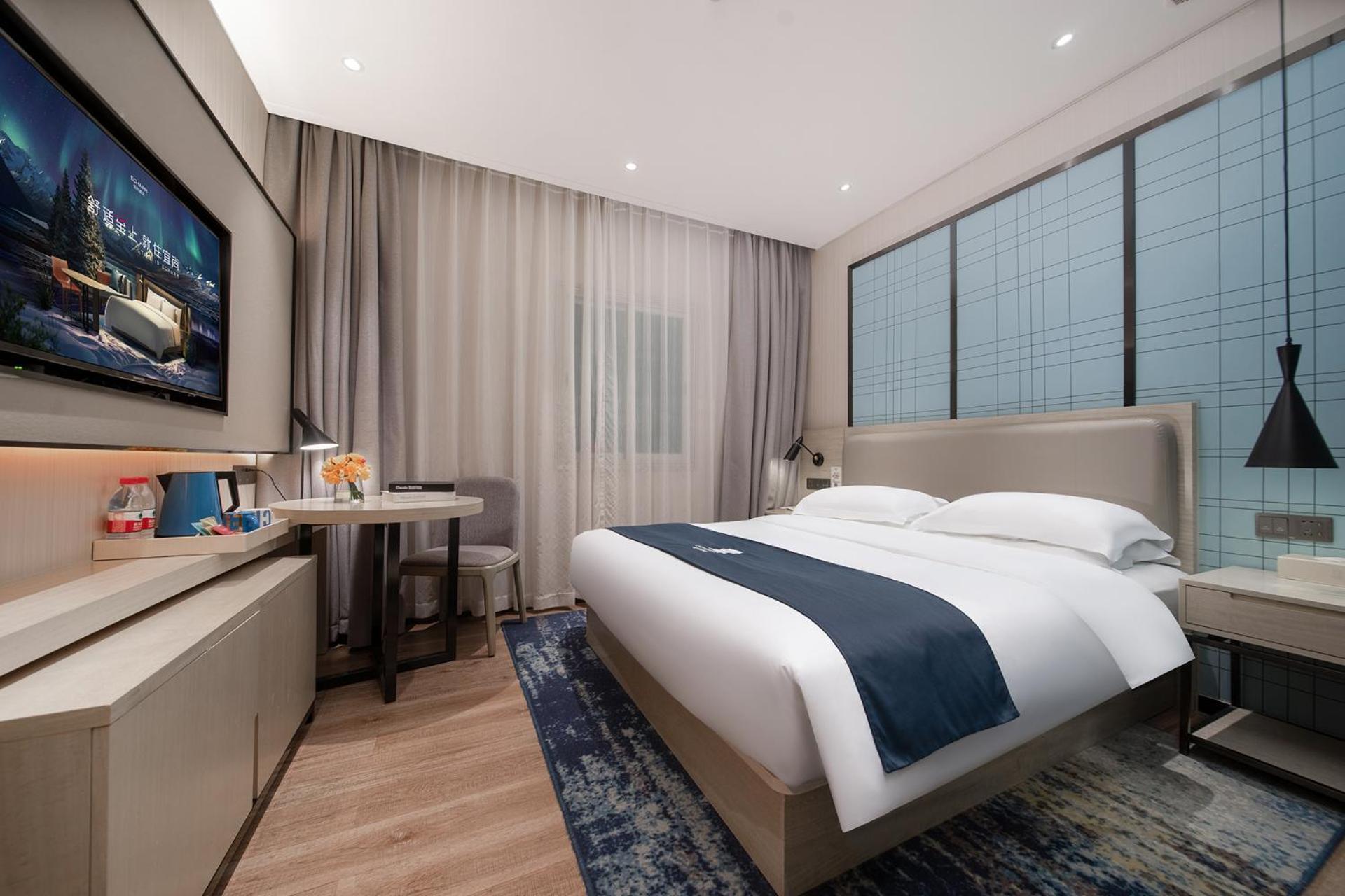 Hotel Echarm International Tower Pazhou Convention And Exhibition Center Lujiang Subway Metro Branch - Free Shuttle Bus To Fair Complex During Fair Period Guangzhou