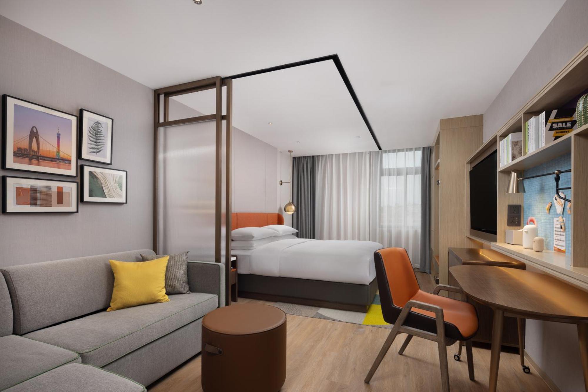 Home2 By Hilton Baiyun International Airport Branch - Free Shuttle Bus To Baiyun International Airport & Free Deliver Service To Fair Complex During Fair Period