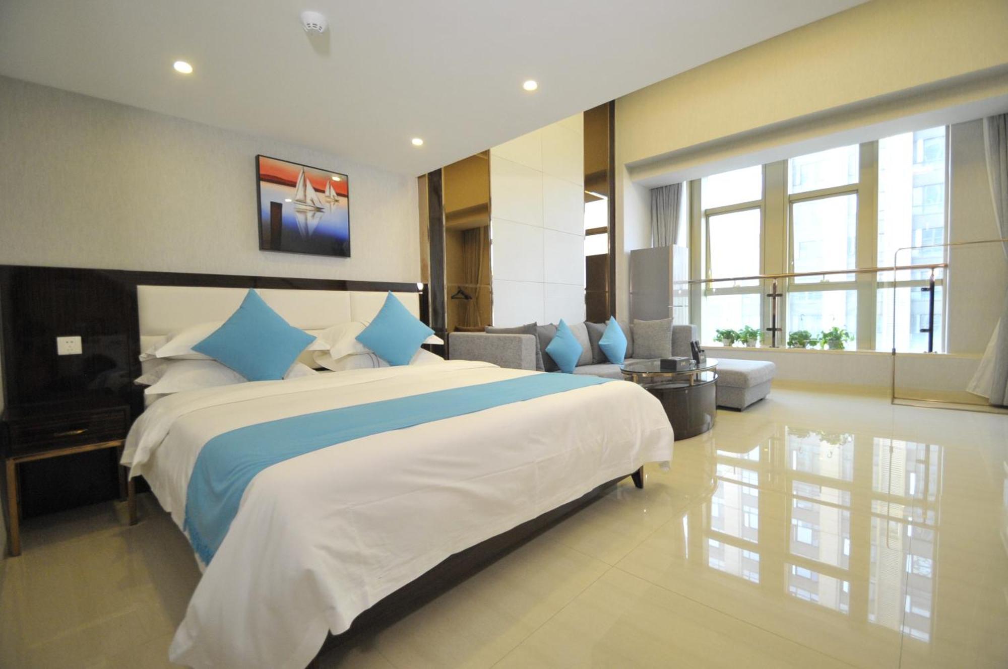 Waifiden Duplex Zhongyong Jinyu Branch-free Shuttle Bus During The Fair Apartment *