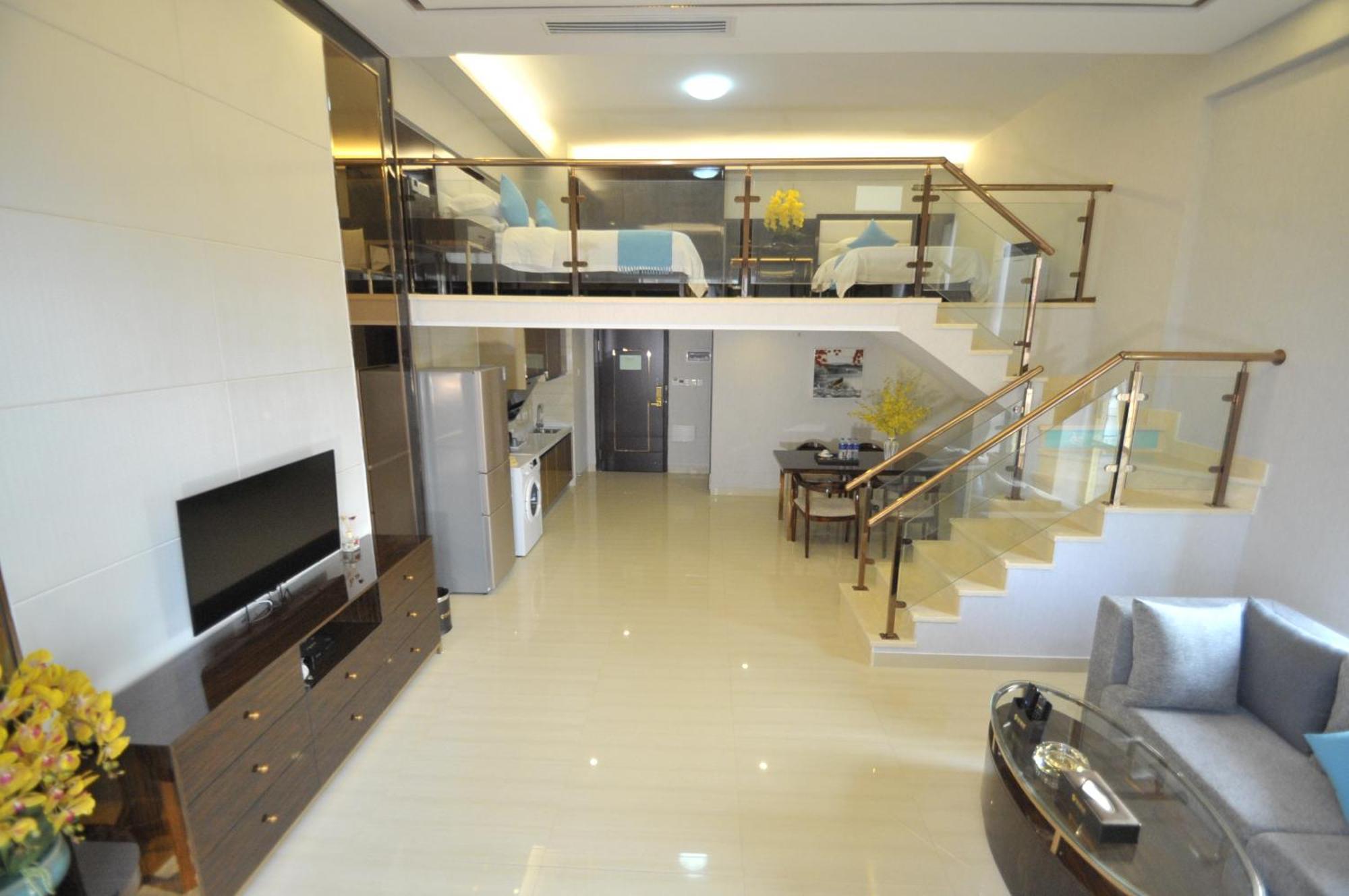 Apartment Waifiden Duplex Zhongyong Jinyu Branch-free Shuttle Bus During The Fair Guangzhou