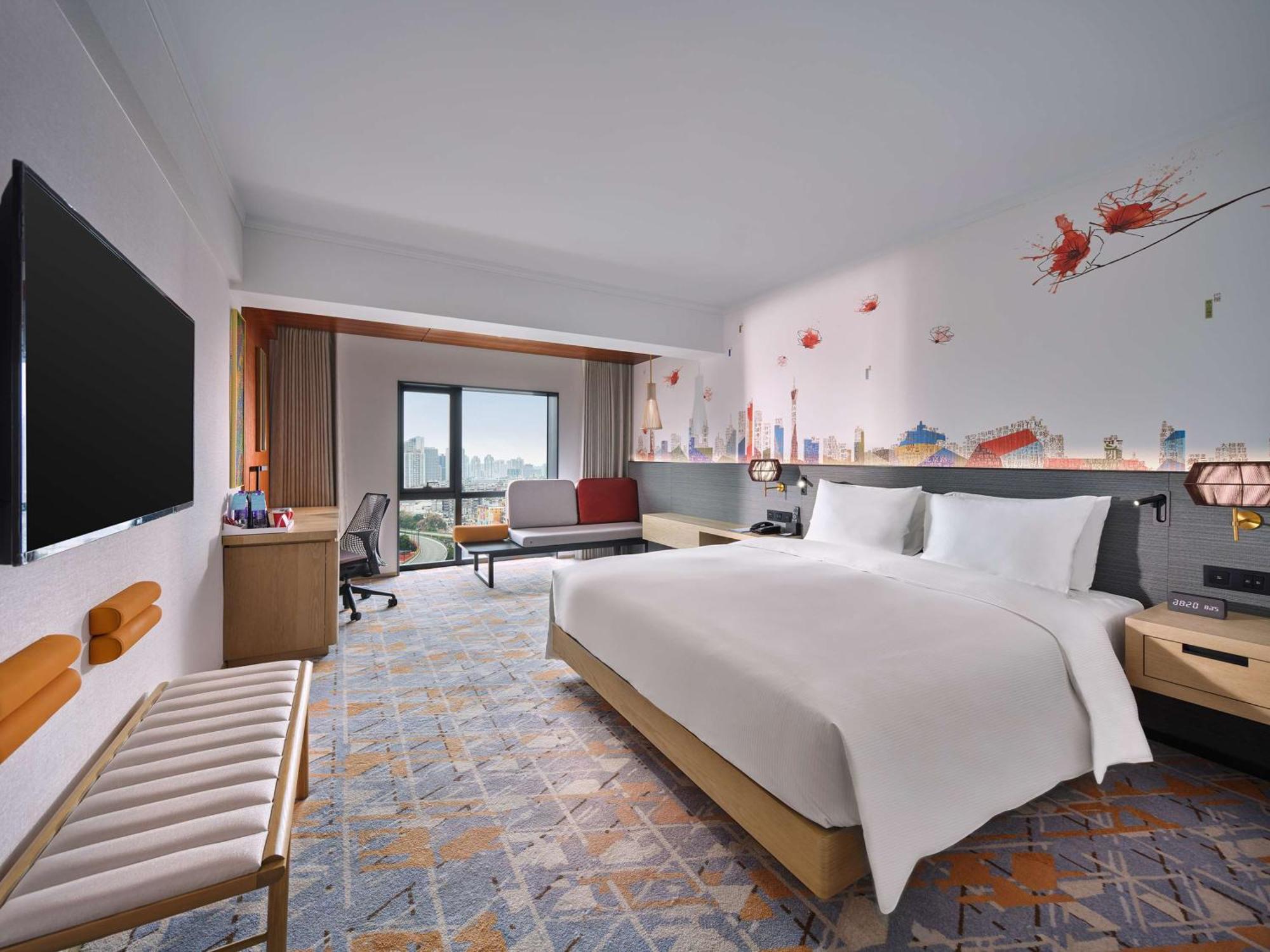 Hilton Garden Inn Guangzhou Tianhe - Free Shuttle Bus To Pazhou During Canton Fair Period And Buyers Registration Counter Available Hotel Guangzhou