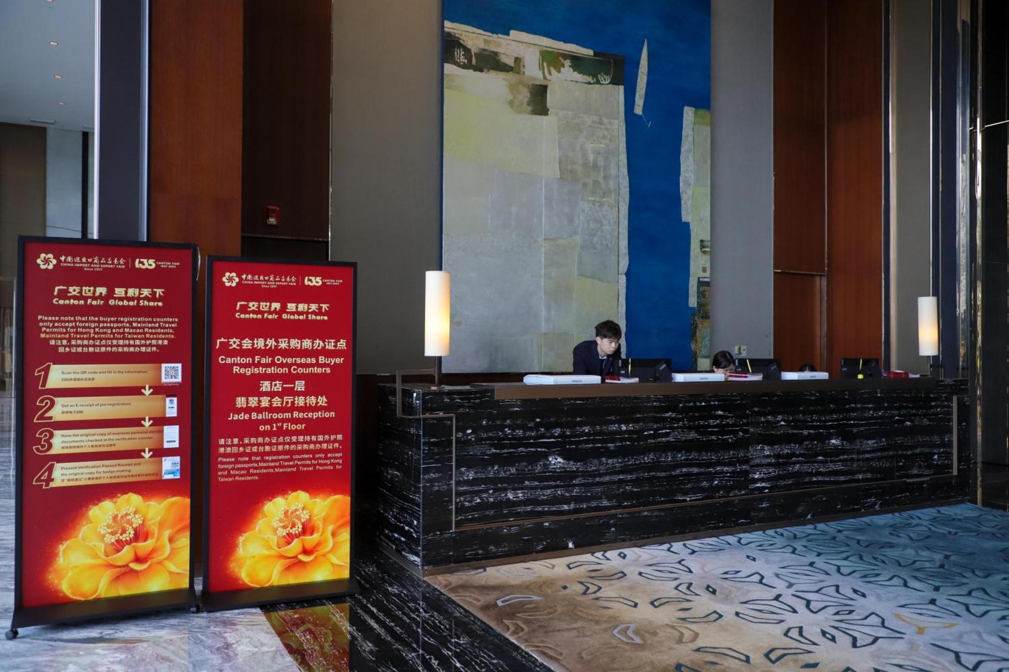 Hotel Intercontinental Exhibition Center By Ihg - Free Shuttle Between And Exhibition Center During Fair & Exhibitor Registration Counter Guangzhou
