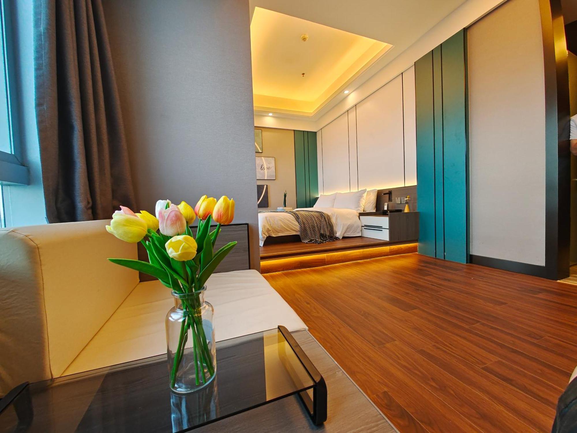 Apartment Star Stage International - 1min To Line2 & Line8 Changgang Stn-free Private Car Delivery To Fair From Apr 15th To 4th