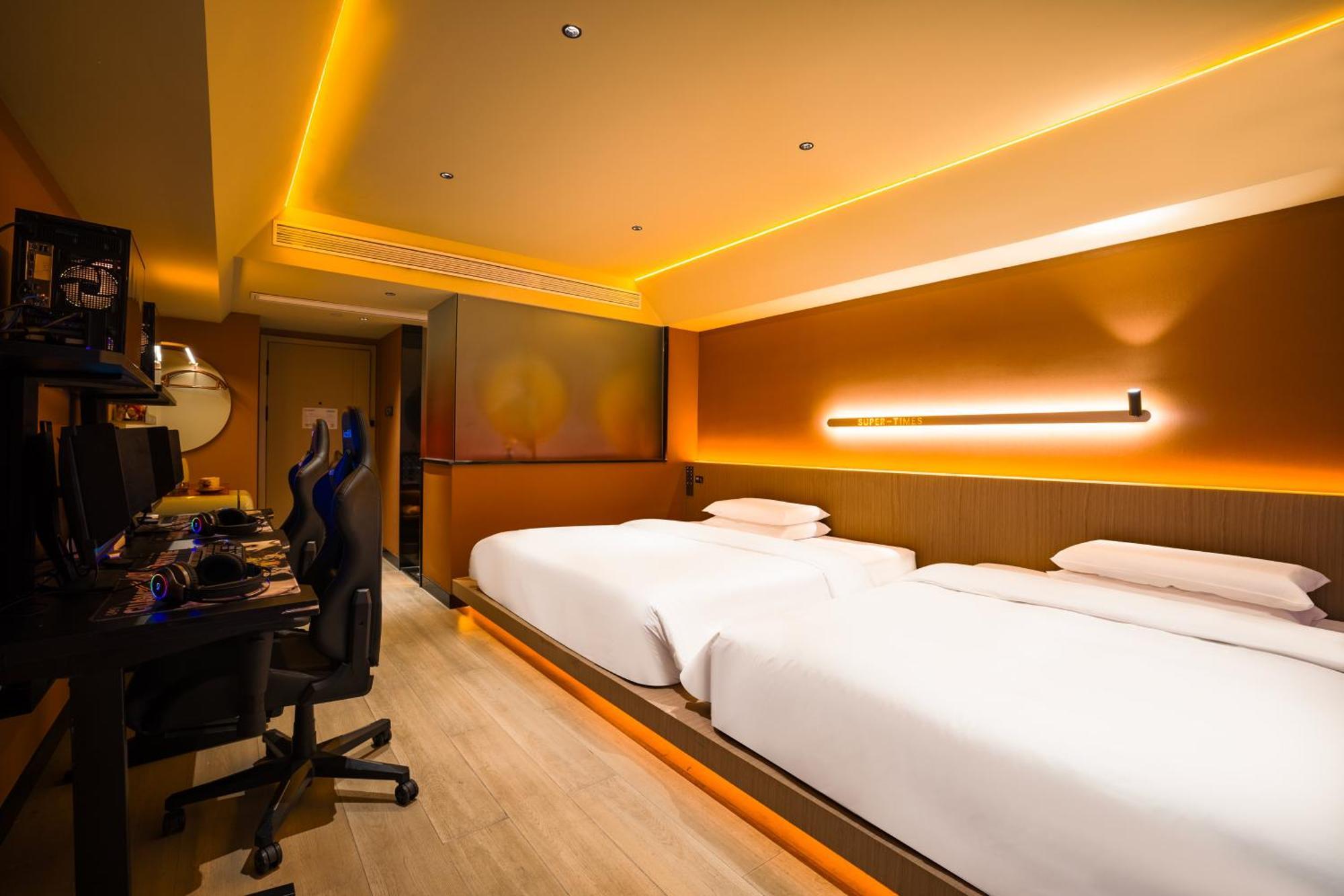 Super Time Trendy Design Beijing Road Pedestrian Street Dafo Temple Branch Hotel 3*