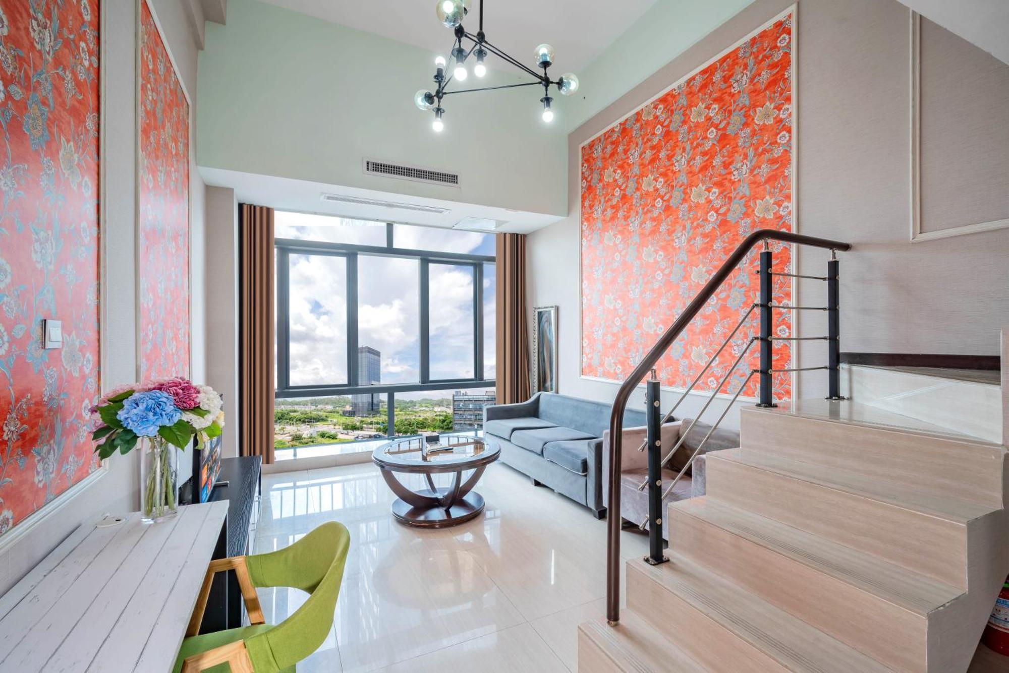 Apartment April Fair Duplex South Railway Station Ao Yuan Yue Shi Dai Branch