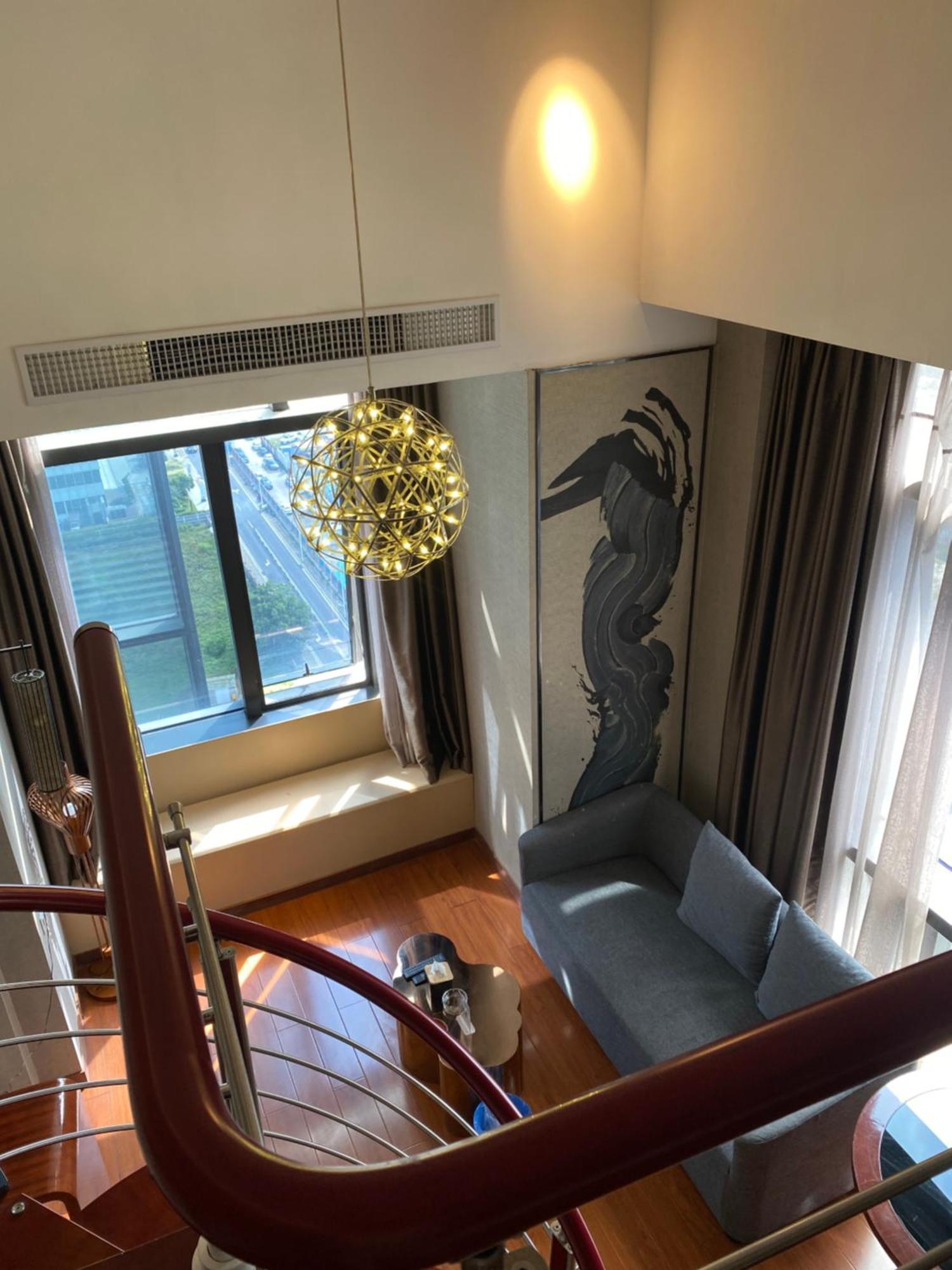 Apartment April Fair Duplex South Railway Station Ao Yuan Yue Shi Dai Branch *