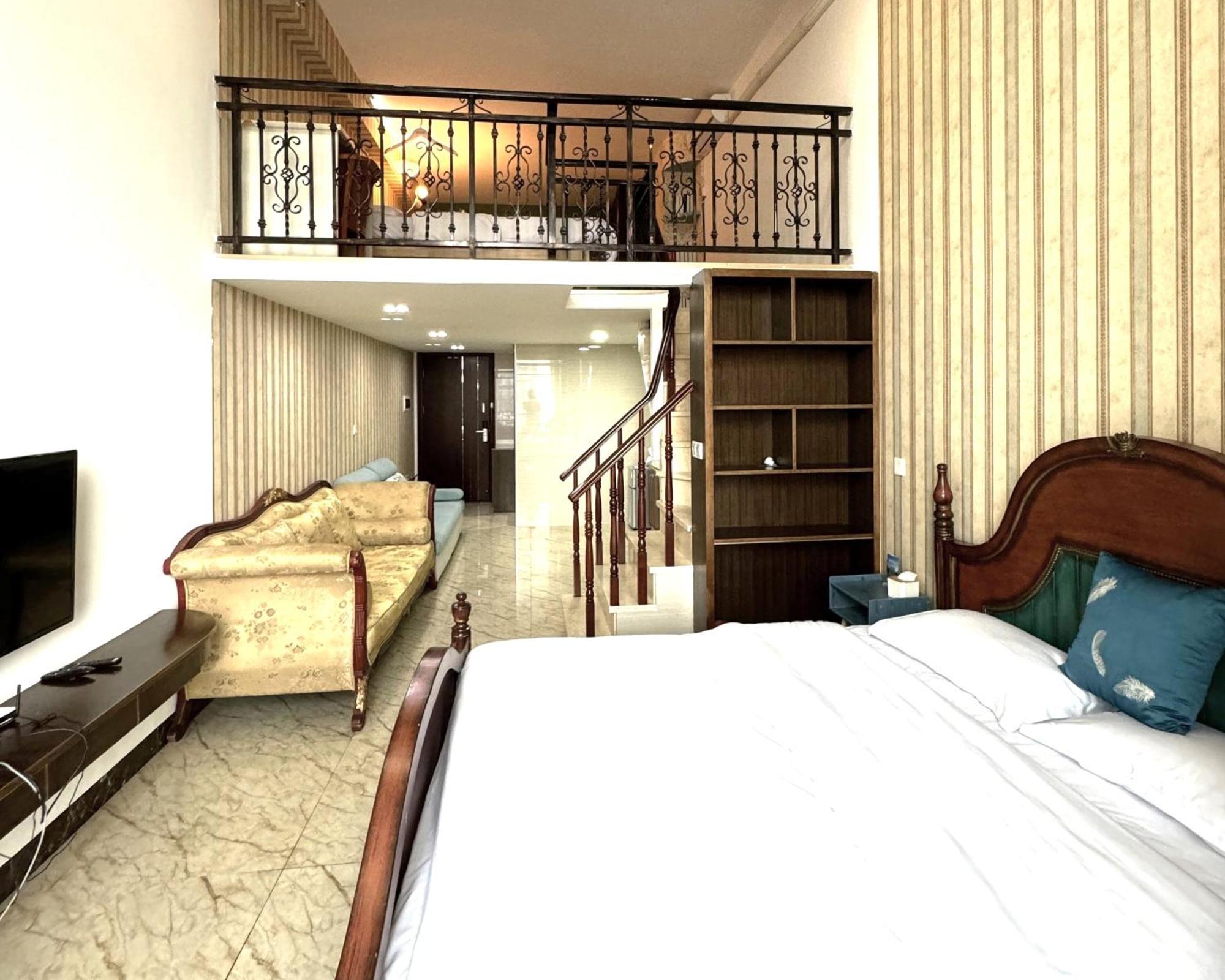 Apartment April Fair Duplex Guagnzhou South Railway Station Min Jie Branch