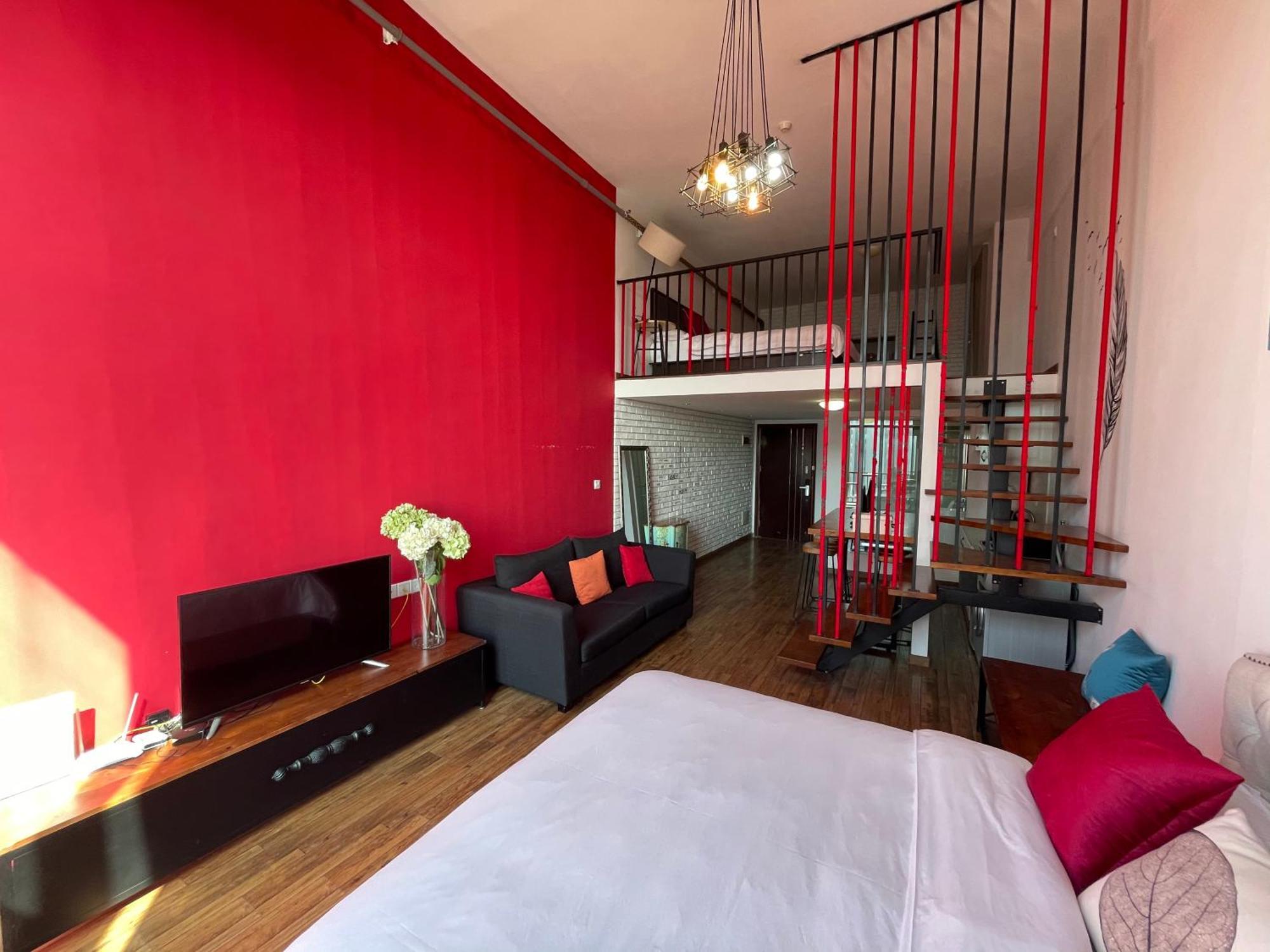 Apartment April Fair Duplex Guagnzhou South Railway Station Min Jie Branch