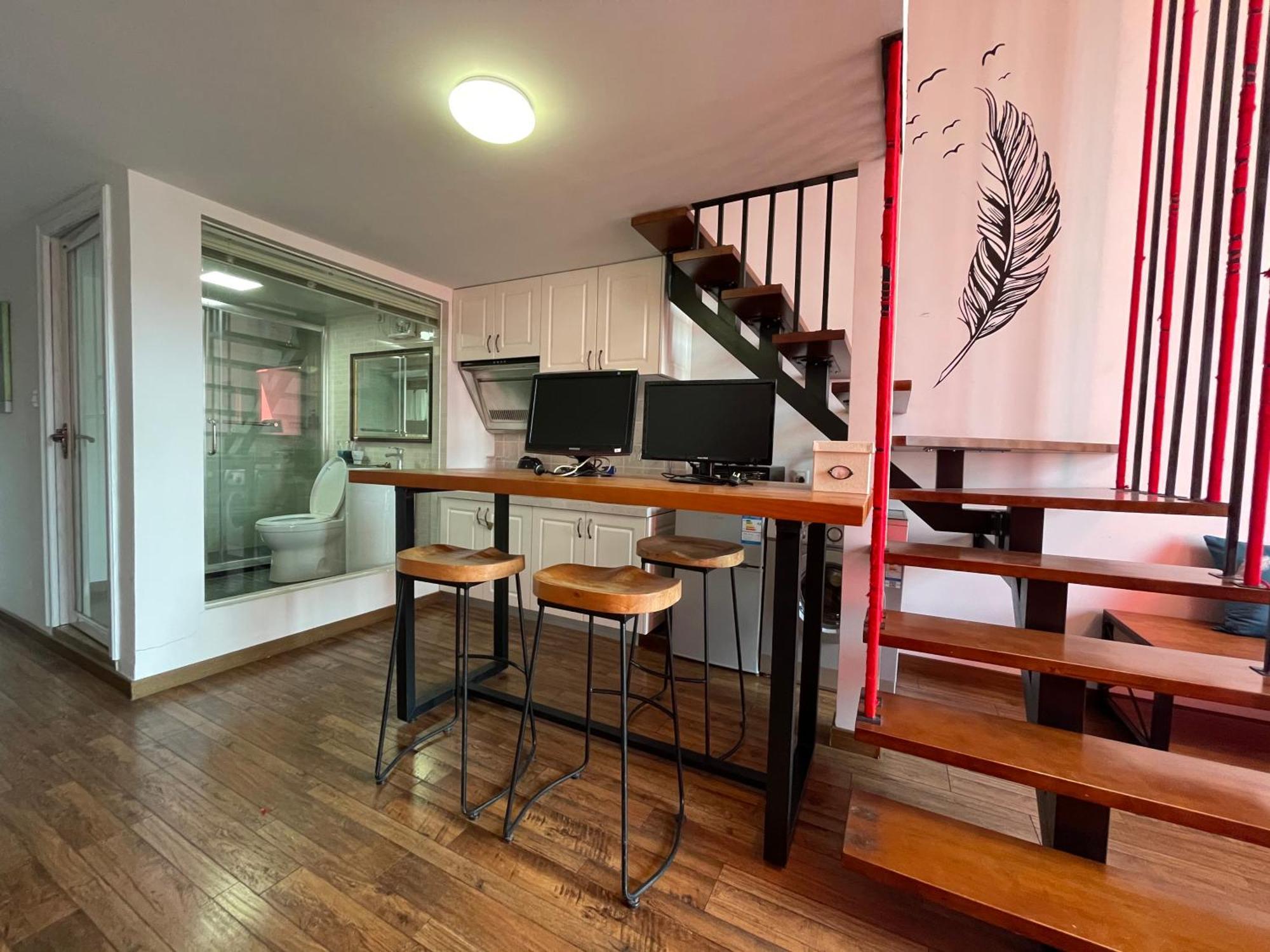 April Fair Duplex Guagnzhou South Railway Station Min Jie Branch Apartment